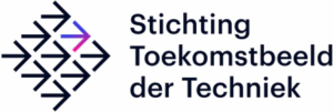 logo van stichting toekomstbeeld der techniek met pijlen die naar rechts wijzen