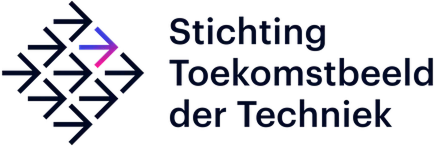 logo van stichting toekomstbeeld der techniek met pijlen die naar rechts wijzen
